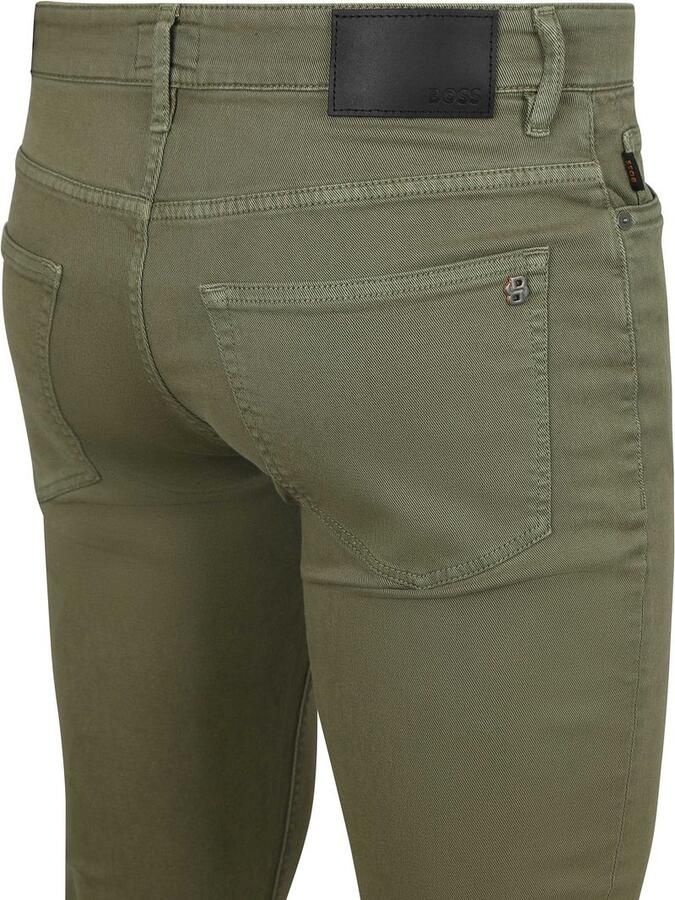 Boss Delaware Jeans Olijfgroen - Foto 3