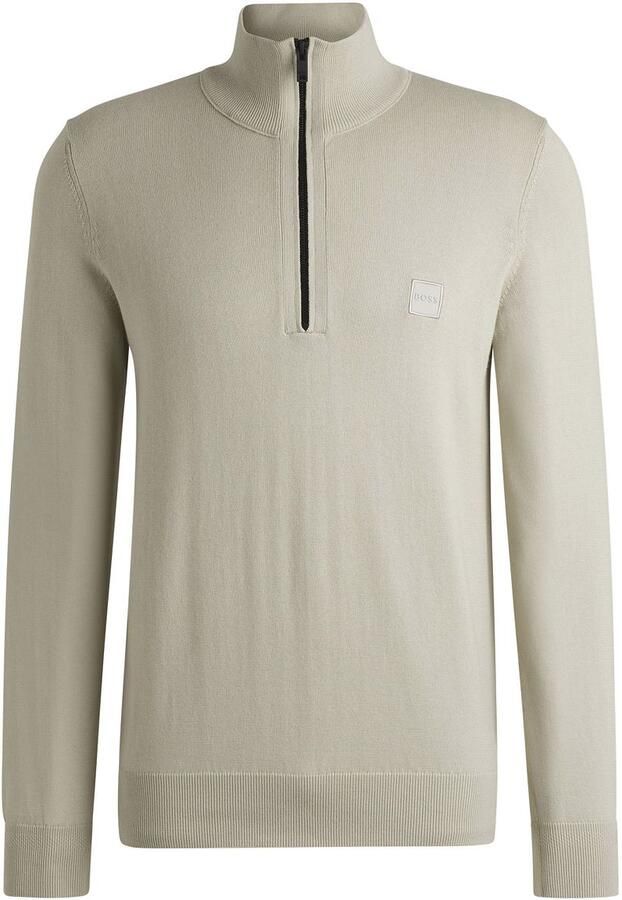 Boss Orange Stijlvolle Pullover met Kanobix Design Beige Heren - Foto 8