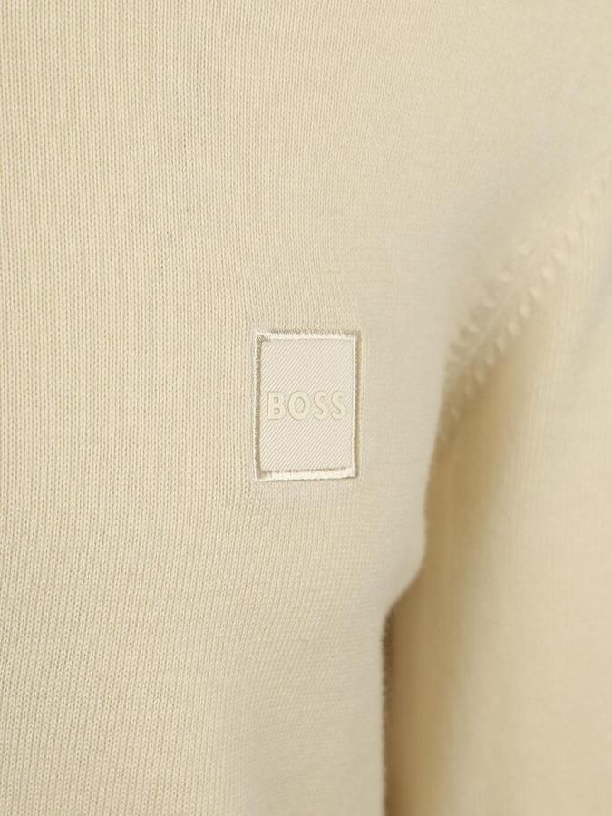 BOSS ORANGE Heren Truien & Vesten Kanobix_s Ecru - Foto 6