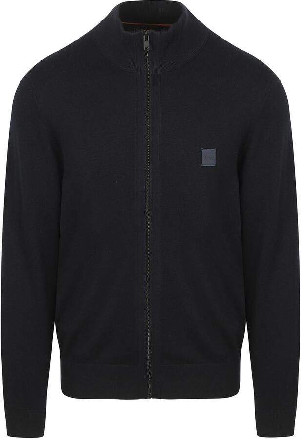 Boss Orange Vest Kanozip met een ritssluiting