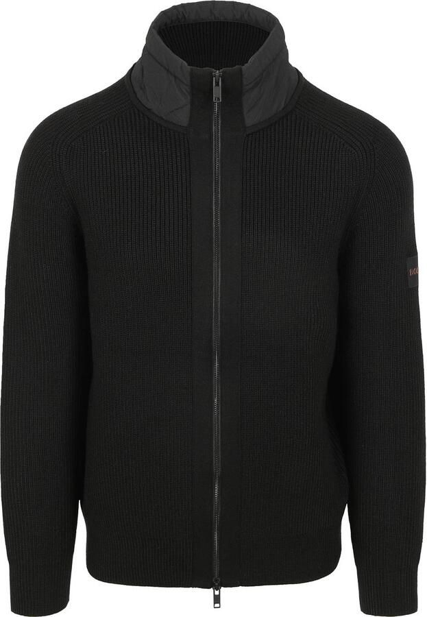 Boss Kigloo Vest Wool Blend Zwart