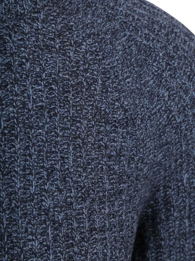 Boss Orange Gebreide trui Klacier Ronde hals Relaxed Fit ribgebreid