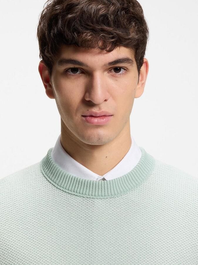 Boss Orange regular fit pullover van katoenmix model 'KANTONIO' - Foto 5