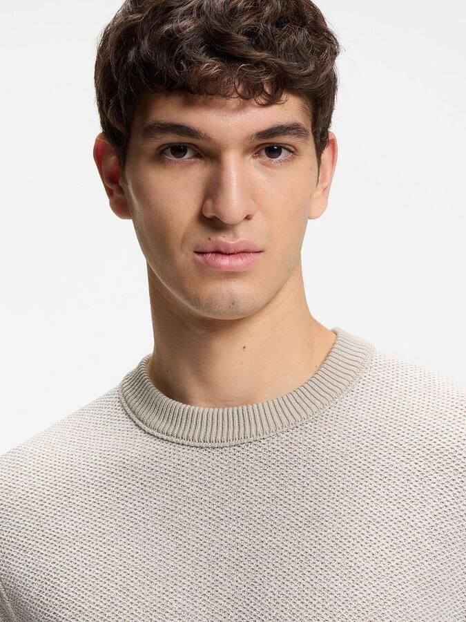 Boss Orange regular fit pullover van katoenmix model 'KANTONIO' - Foto 4