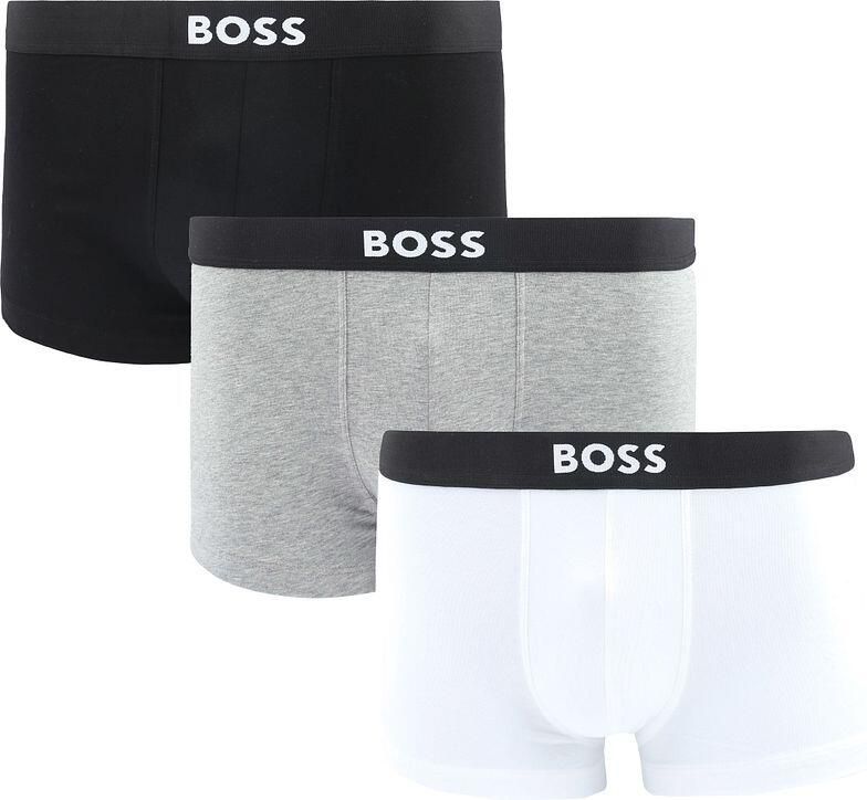 Boss Boxershort met elastische band met logo in een set van 3 stuks model 'ONE' - Foto 2