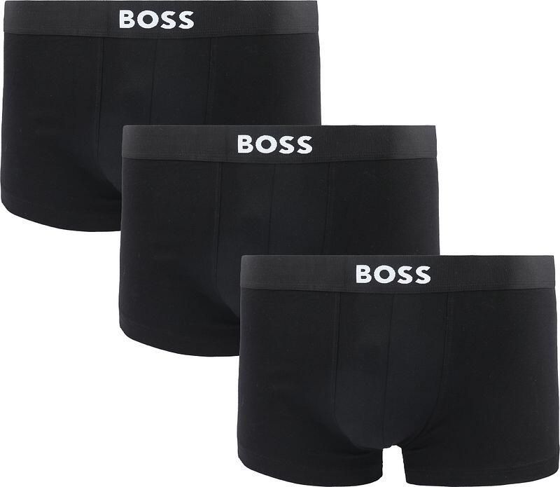 Boss Boxershort met elastische band met logo in een set van 3 stuks model 'ONE' - Foto 3