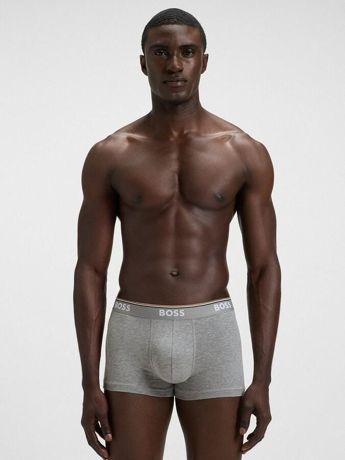 Boss Boxershort met elastische band met logo in een set van 3 stuks - Foto 6