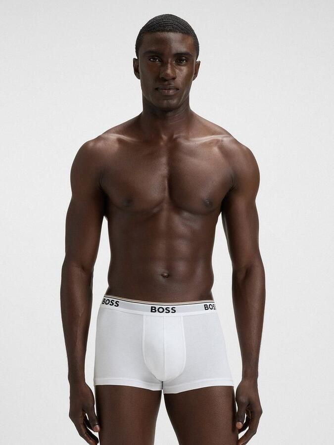 Boss Boxershort met elastische band met logo in een set van 3 stuks - Foto 7