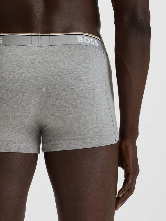 Boss Boxershort met elastische band met logo in een set van 3 stuks - Foto 9