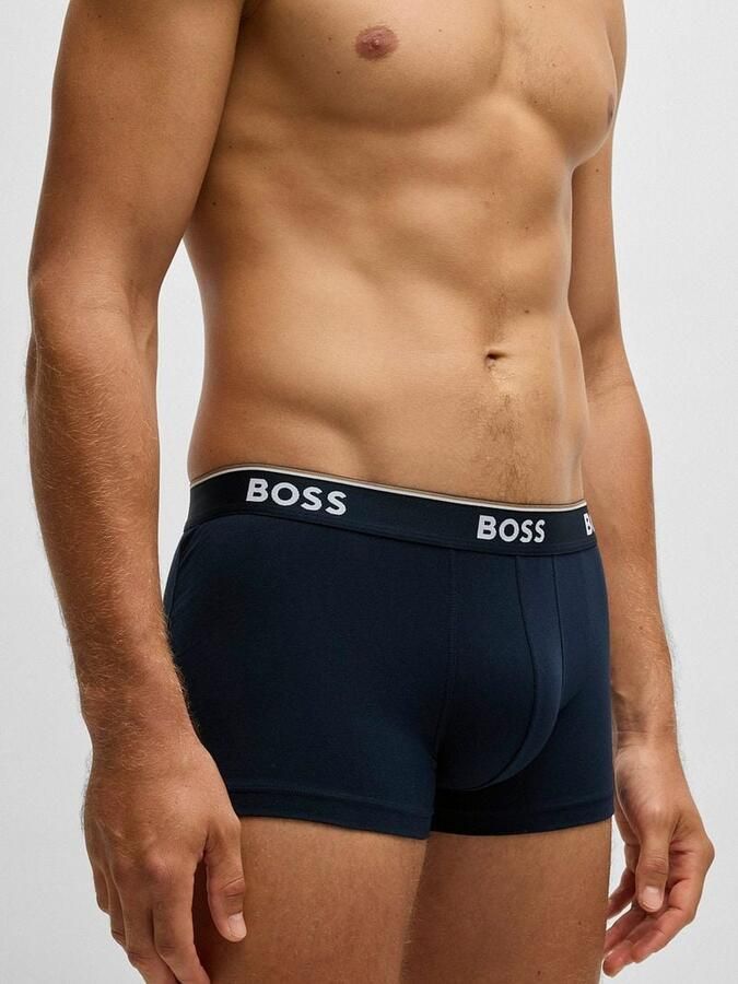 Boss Boxershort met elastische band met logo in een set van 3 stuks - Foto 5