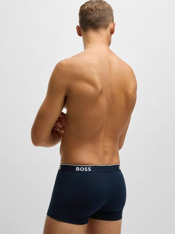 Boss Boxershort met elastische band met logo in een set van 3 stuks - Foto 8