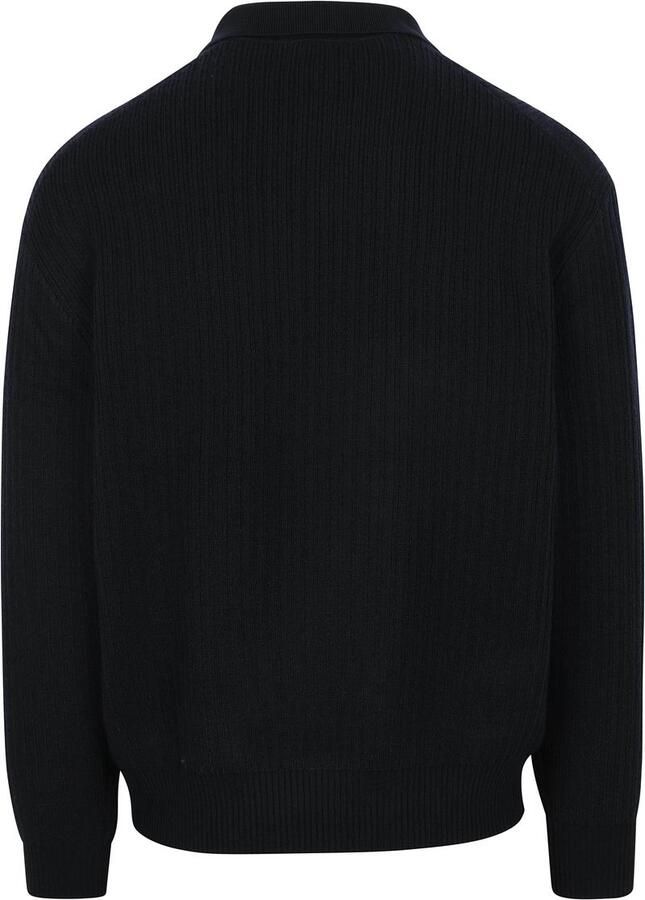 Boss Longsleeve Poloshirt Kotor Navy - Foto 2