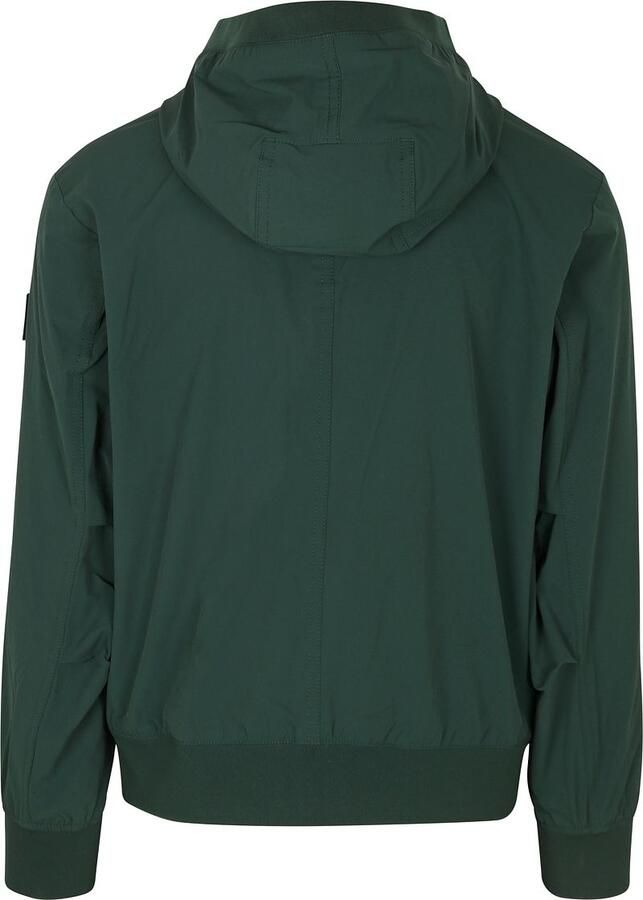 Boss Trainingsjack Oloco Jas Donkergroen