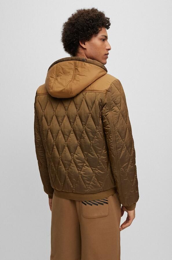 Boss Trainingsjack Omir Jas Bruin