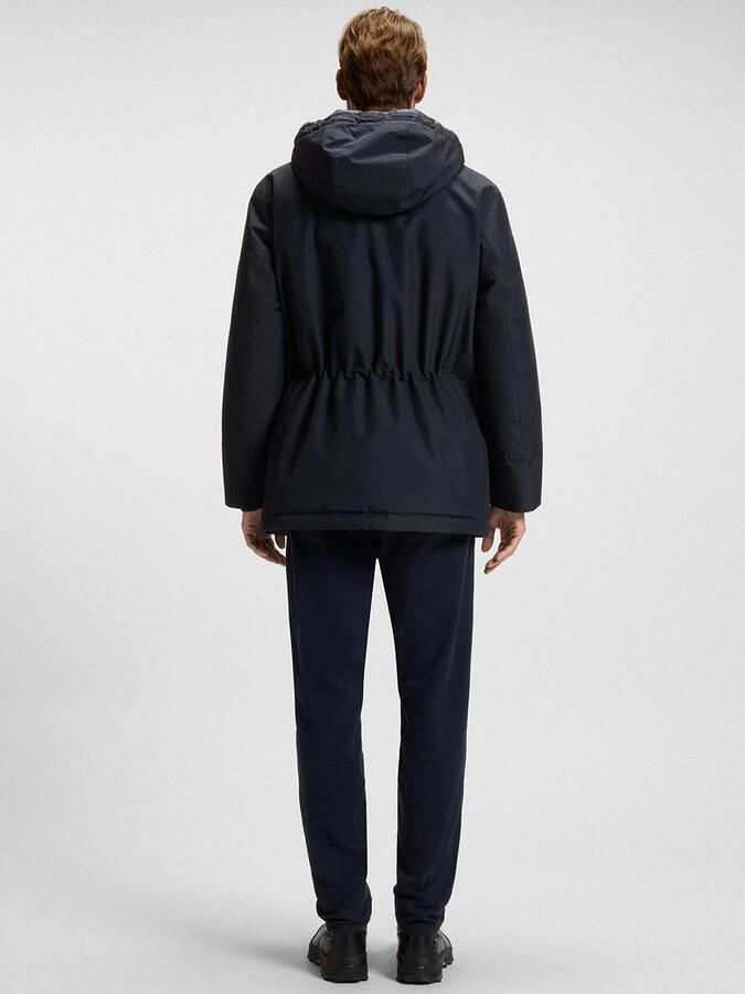 Boss Orange Parka Osiass relaxed fit met gewatteerde capuchon verdekte ritssluiting - Foto 8