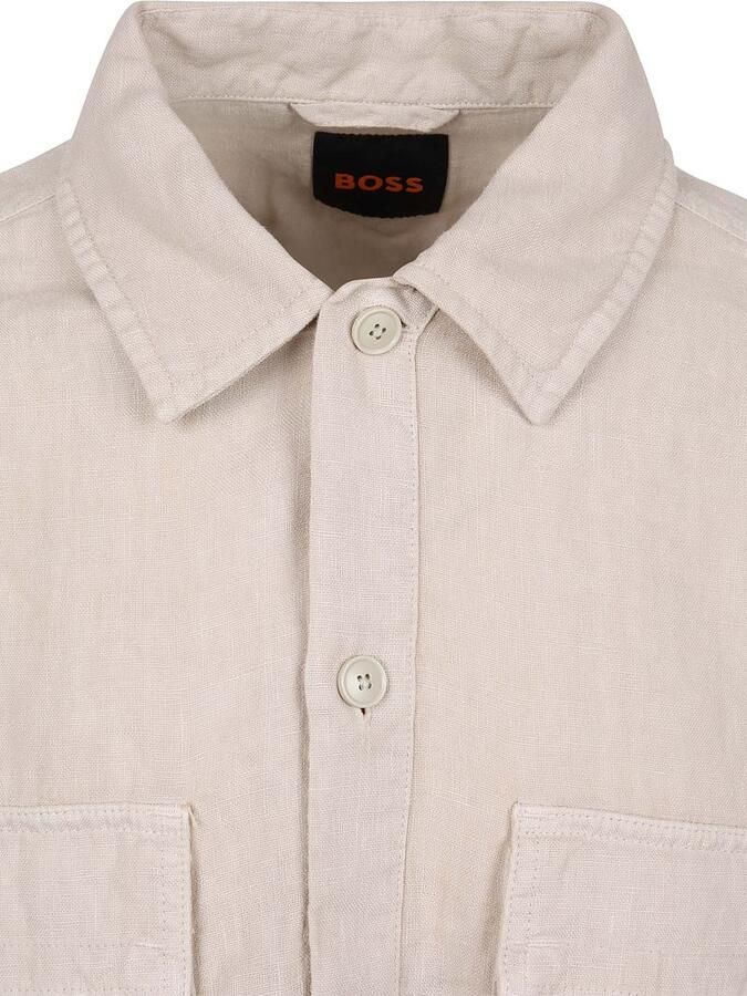 Boss Orange relaxed fit vrijetijdsoverhemd van puur linnen model 'LOCKY' - Foto 2
