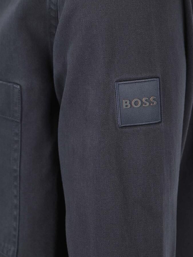 Boss Overshirt Locky Navy - Foto 3