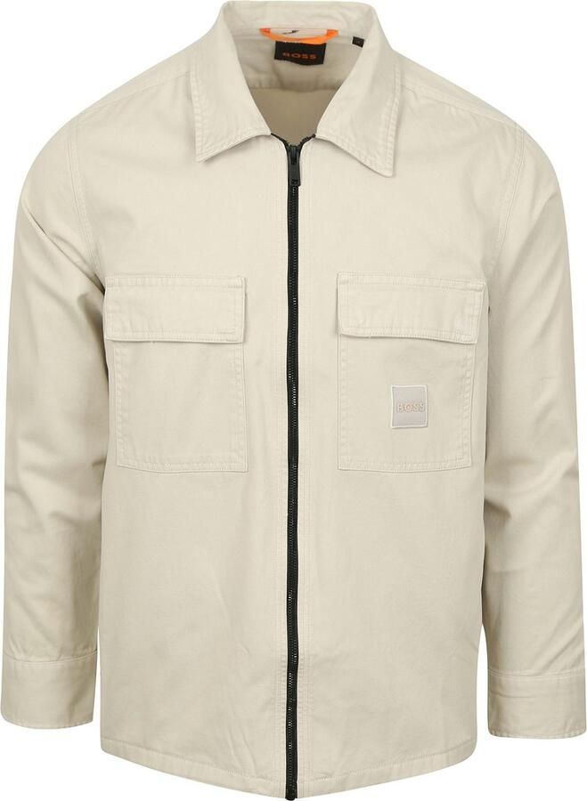 Boss Orange Overhemdjack met ritssluiting model 'Lovel' - Foto 4