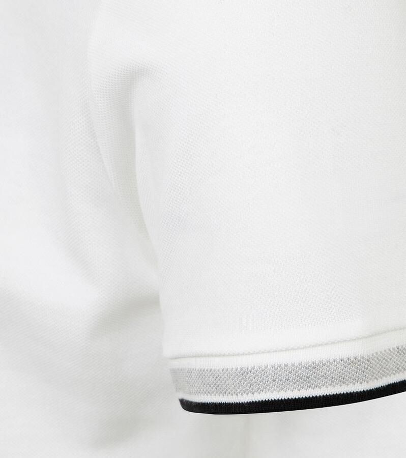 BOSS Green Regular fit poloshirt met labelstitching model 'Paddy' - Foto 5