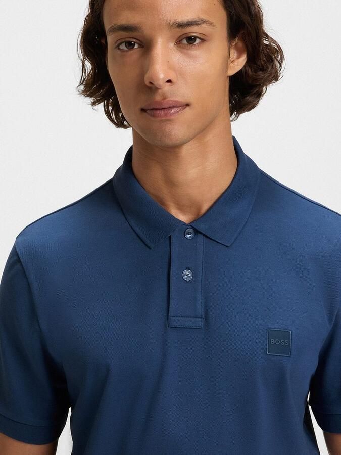 Boss Polo Shirt Korte Mouw Slim-fit poloshirt voor passagiers - Foto 4