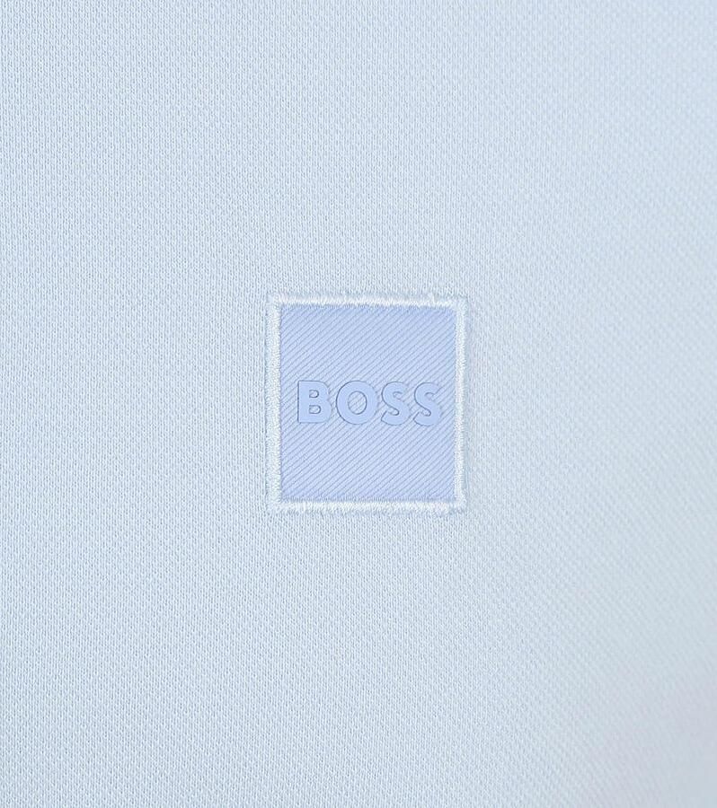 BOSS ORANGE Heren Polo's & T-shirts Passenger Lichtblauw