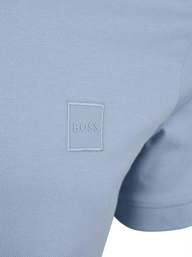 Boss Orange Regular fit Poloshirt van Katoenmix Model 'PASSENGER' - Foto 9