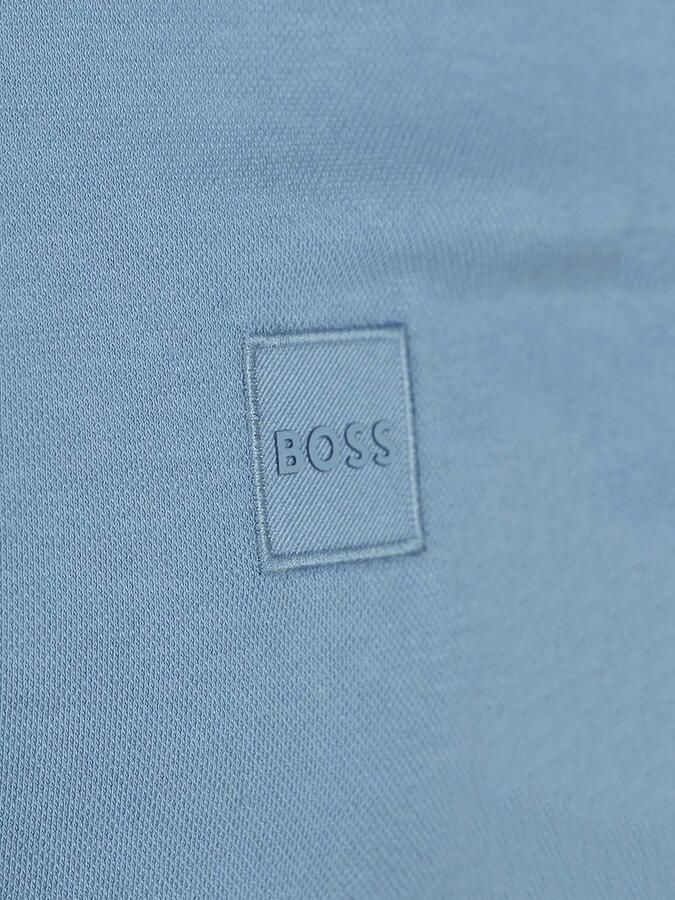 Boss Orange Slim fit poloshirt met labelbadge model 'Passenger' - Foto 2