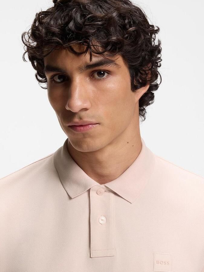 Boss Orange Regular fit Poloshirt van Katoenmix Model 'PASSENGER' - Foto 10