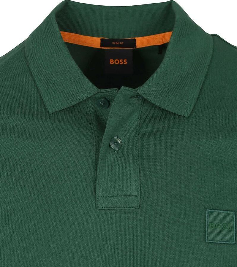 Boss T-shirt Passerby Polo Donkergroen - Foto 2