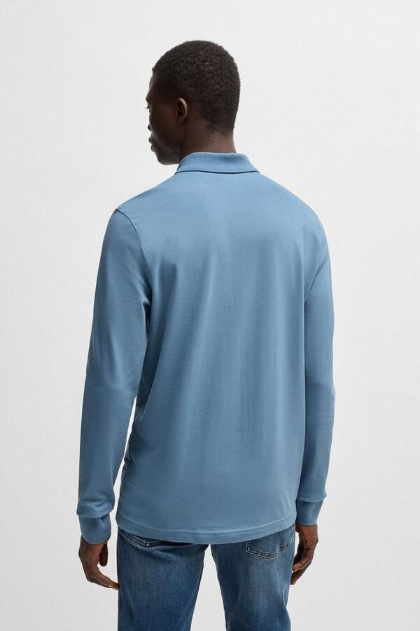 BOSS ORANGE Heren Polo's & T-shirts Passerby Lichtblauw