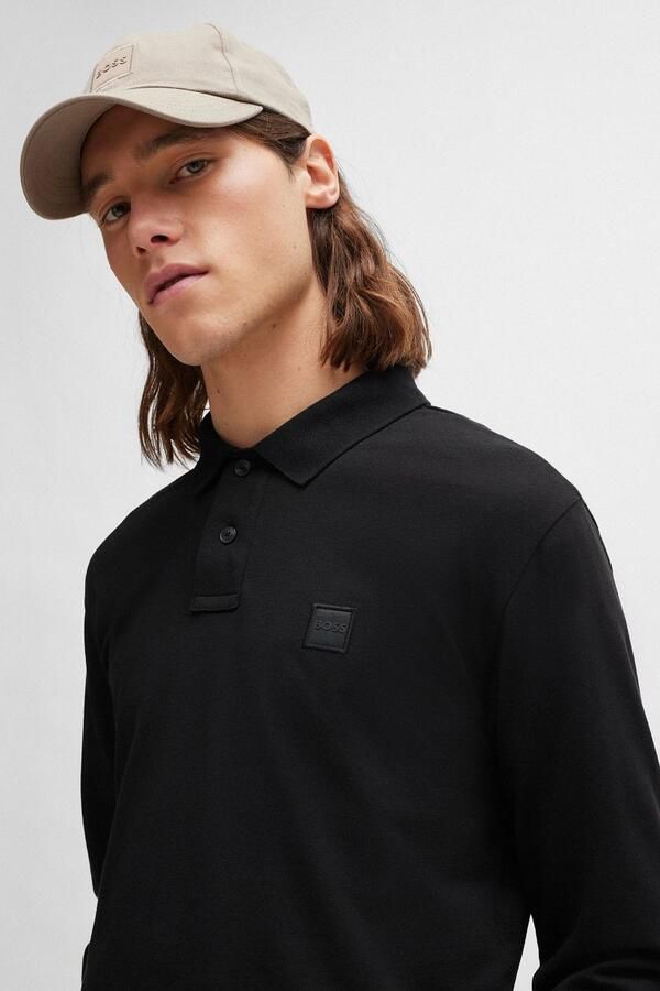 BOSS ORANGE Heren Polo's & T-shirts Passerby Zwart - Foto 9