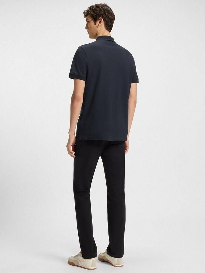 BOSS ORANGE Heren Polo's & T-shirts Passerzip Donkerblauw - Foto 4