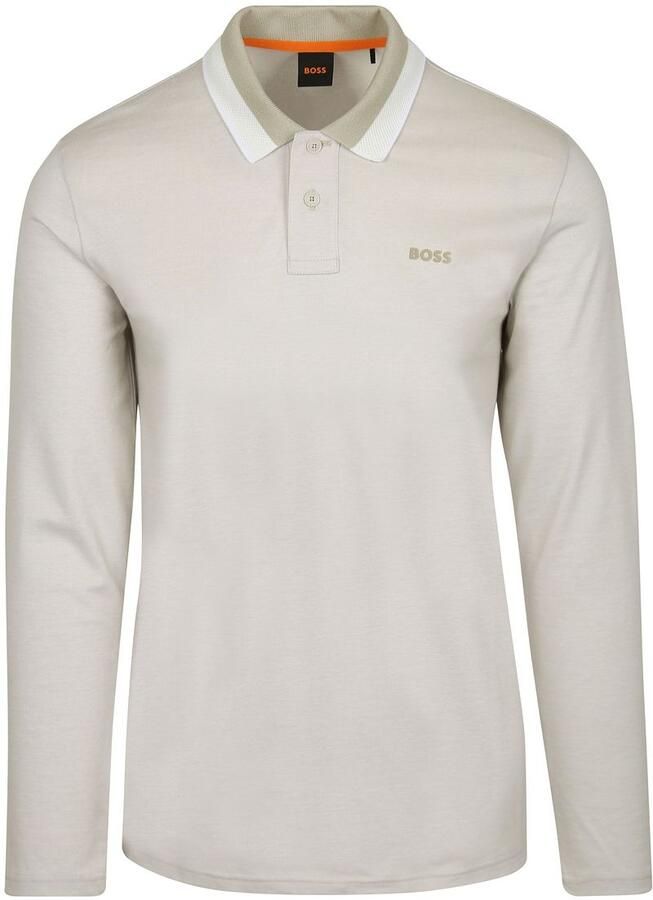 Boss Peoxfordlong Polo Beige