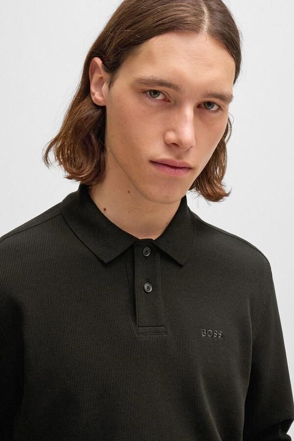 Boss Polo Shirt Lange Mouw Petempestolong 10262290 01 50520710 - Foto 5