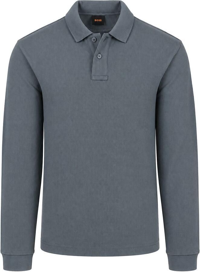 Boss Orange Regular fit poloshirt van katoenmix