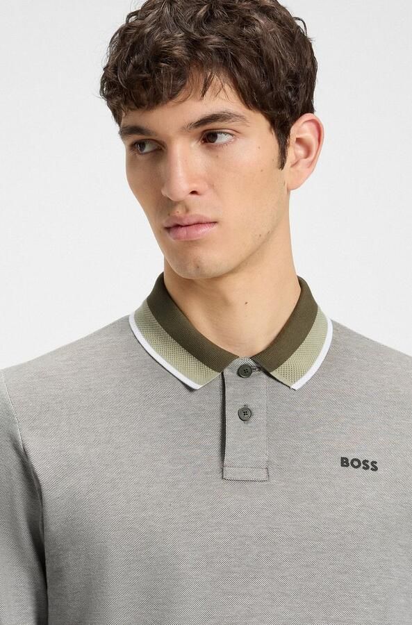 Boss Polo Groen - Foto 4