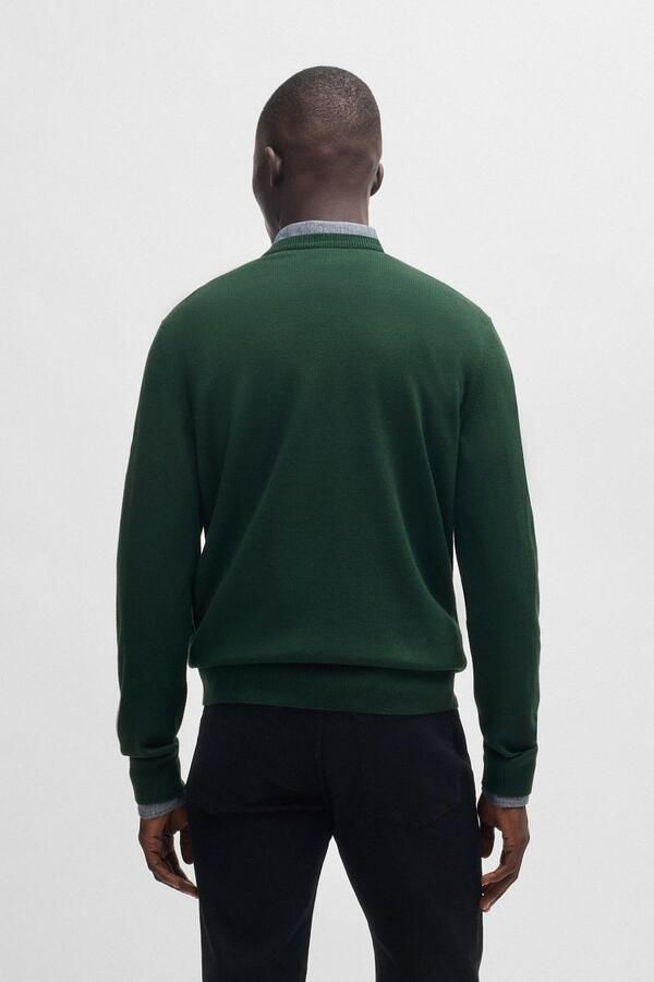 Boss Orange Gebreide pullover met labeldetail model 'Kanovano' - Foto 2