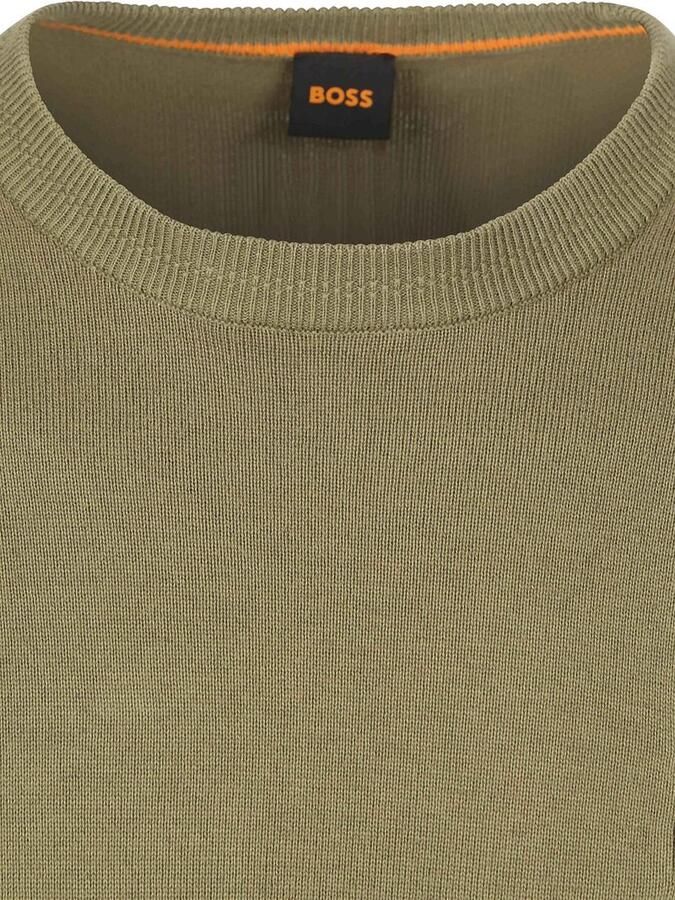 Boss Orange Regular fit gebreide pullover van een mix van katoen en kasjmier - Foto 6
