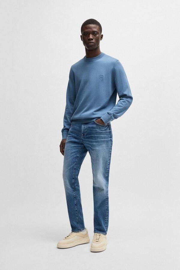 BOSS ORANGE Heren Truien & Vesten Kanovano_s 10265856 01 Blauw - Foto 8