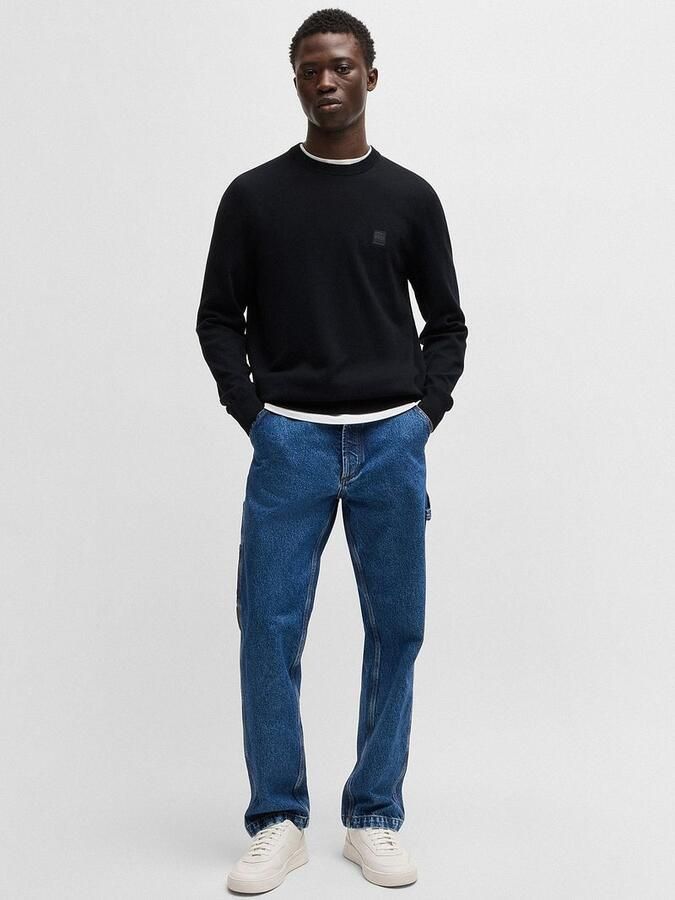 Boss Orange Gebreide pullover met ronde hals model 'Kanovano' - Foto 2