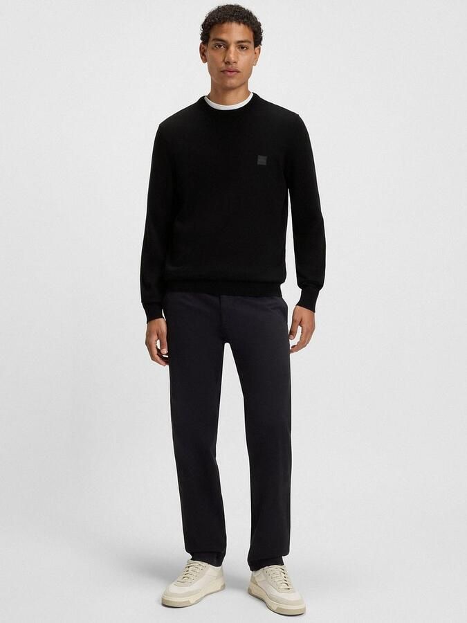 Boss Orange Gebreide pullover met ronde hals model 'Kanovano' - Foto 3