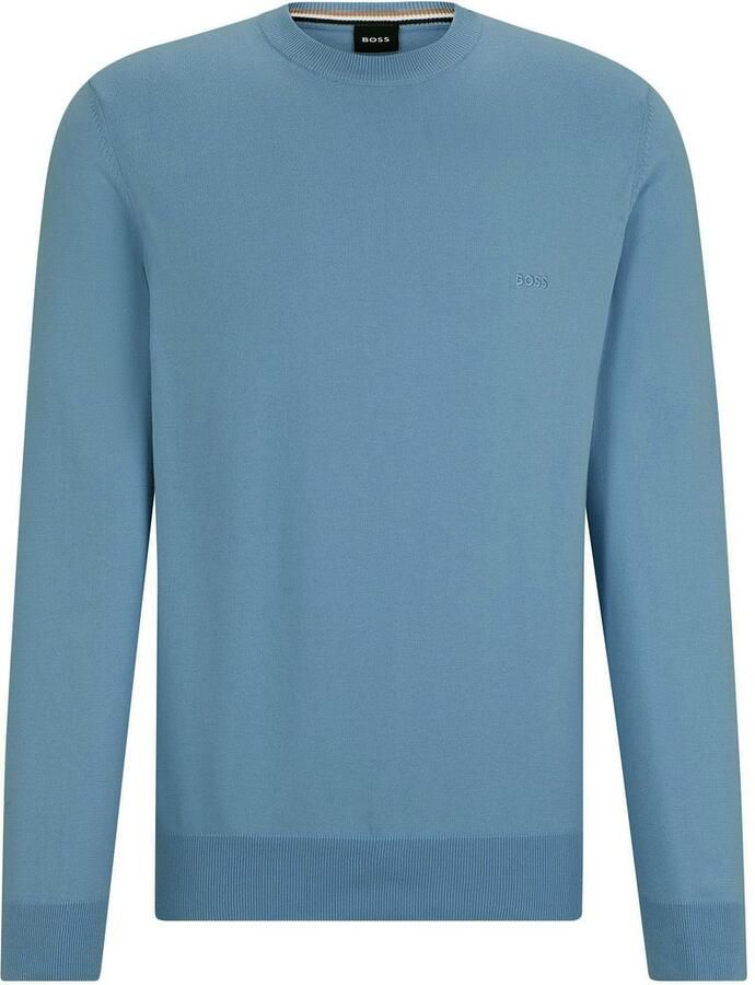 Boss Gebreide pullover met ronde hals model 'Pacas'