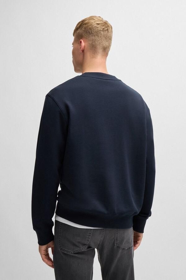 BOSS ORANGE Heren Truien & Vesten Wesmallcrew 10244192 01 Donkerblauw - Foto 11