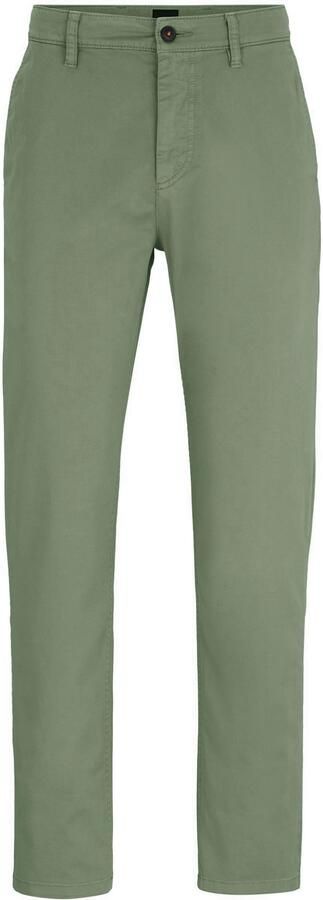 Hugo Boss Slim Chino Broek voor Mannen Green Heren - Foto 7