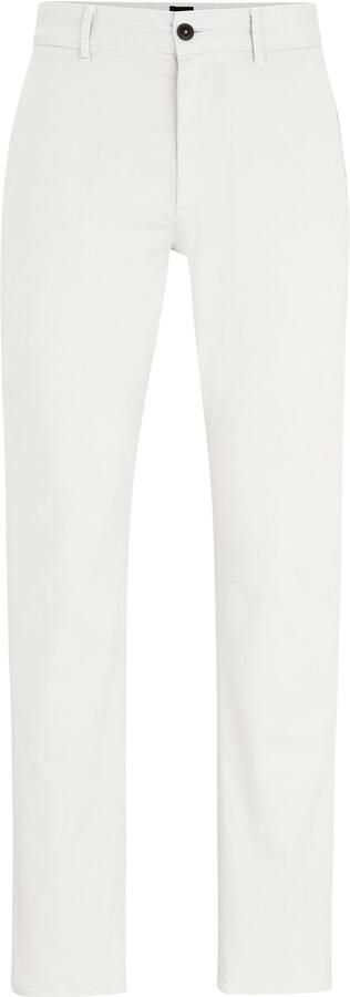 Boss Orange Slim fit chino met ceintuurlussen. - Foto 9