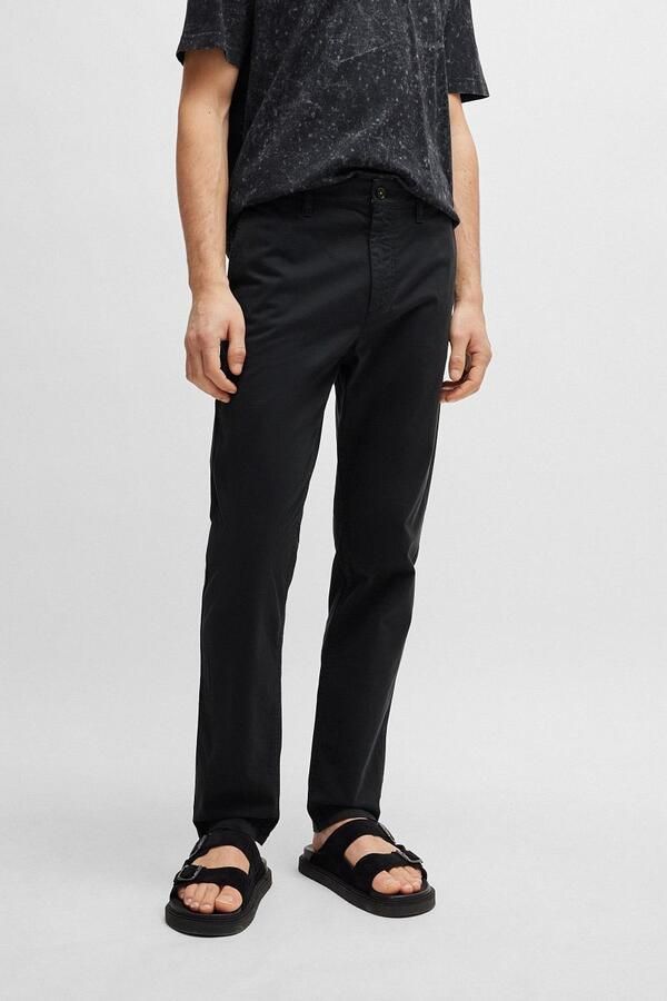 Boss Orange Chino TAPERED met boss-logo aan de achterkant - Foto 8