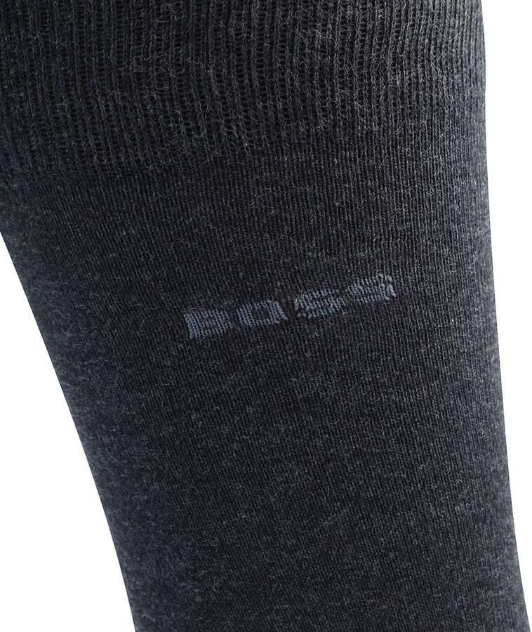 BOSS sokken met logo set van 2 antraciet - Foto 2