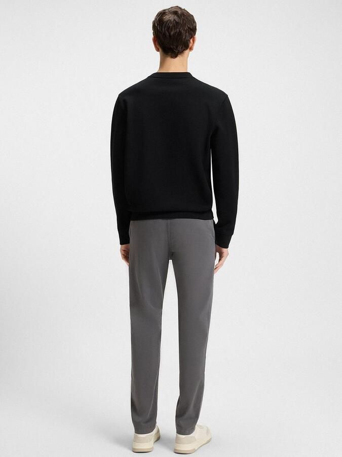 Boss Orange Katoenen Sweatshirt Upgrade Moderne Stijl Black Heren - Foto 8