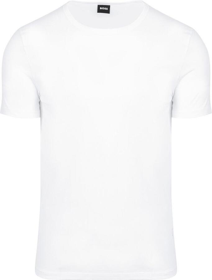 BOSS BLACK Heren Polo's & T-shirts Tshirtrn 2p Modern Wit - Foto 12