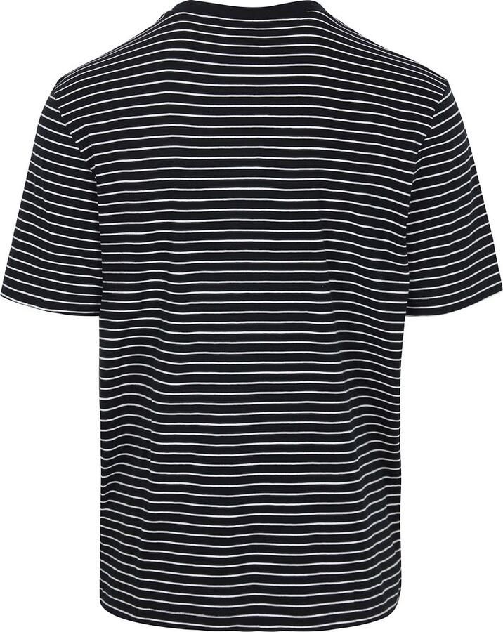 Boss T-shirt Stripe Navy - Foto 2